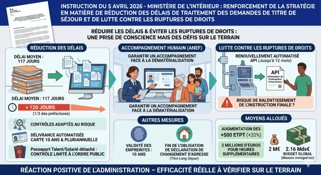 L’instruction du 5 avril 2026