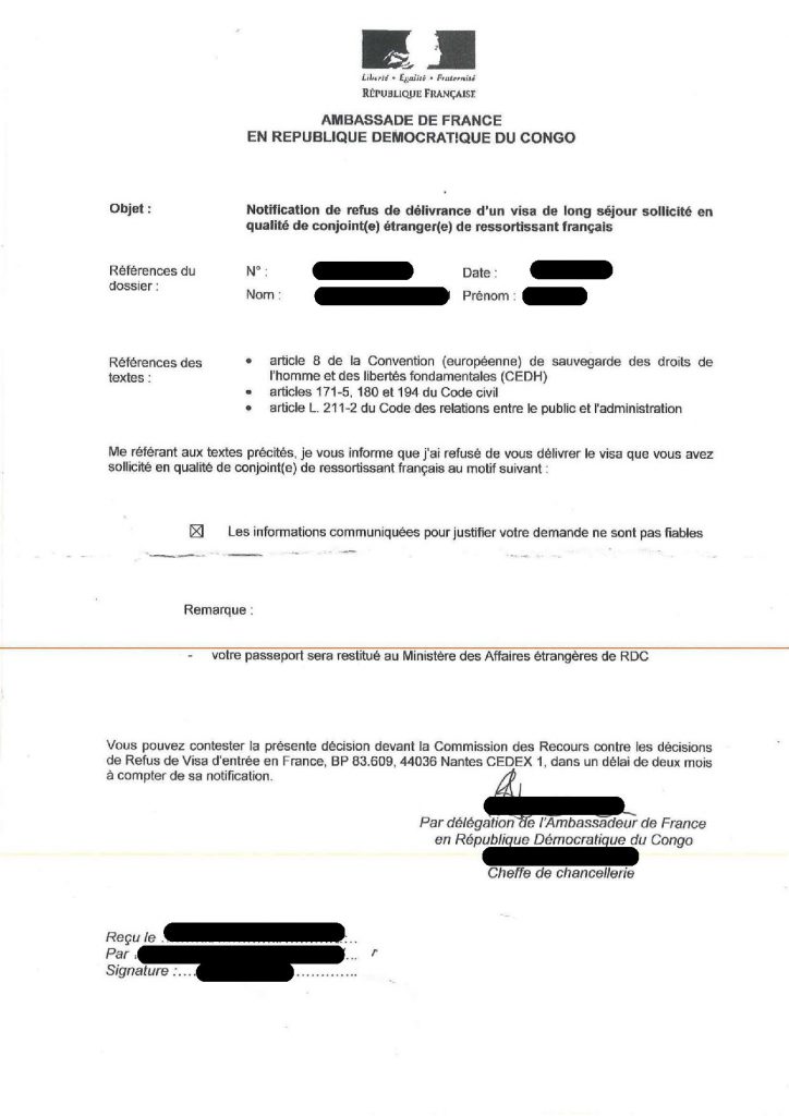 Modele Lettre Recours Refus Visa France LBEGMS Modele Lettre Recours Refus Visa France LBEGMS